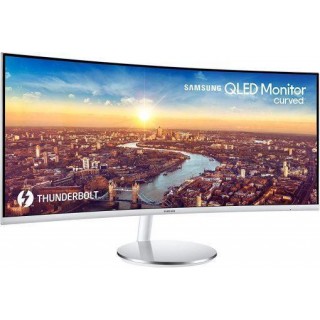 34-Inch CJ791 Ultrawide Curved Gaming Monitor – 100Hz Refresh, QLED Computer Monitor